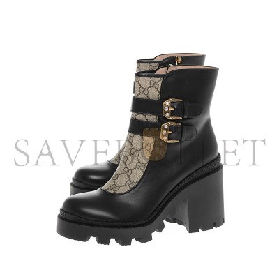 GUCCI BUCKLES ANKLE BOOTS 701100 GUCCI BUCKLES ANKLE BOOTS 701100